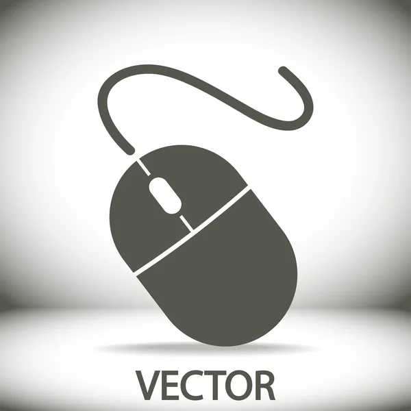 Ícone do mouse computador — Vetor de Stock