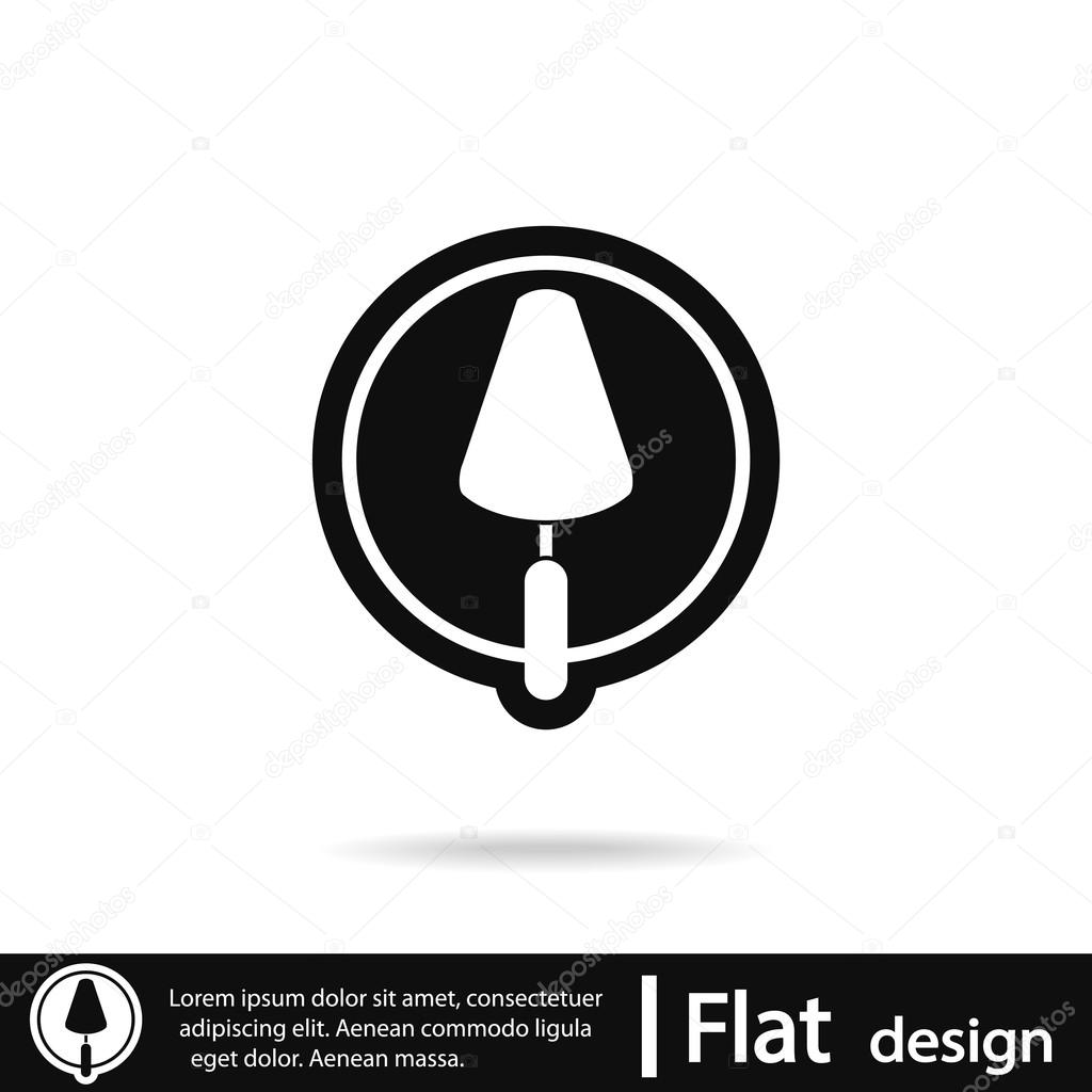 Trowel icon design design