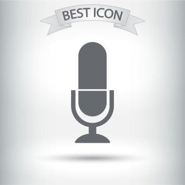 mikrofon simgesi tasarım