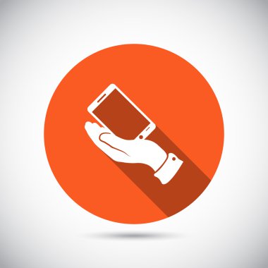 Mobil akıllı telefon simgesi