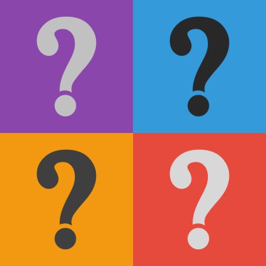 Soru işareti simgesi simgesi