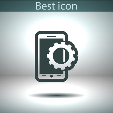 Mobil akıllı telefon simgesi