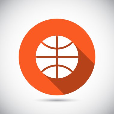 Basketbol topu simgesi