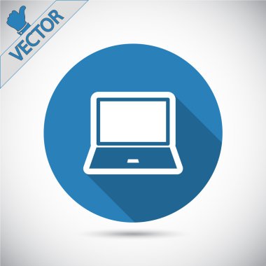 Dizüstü bilgisayar simgesi tasarım