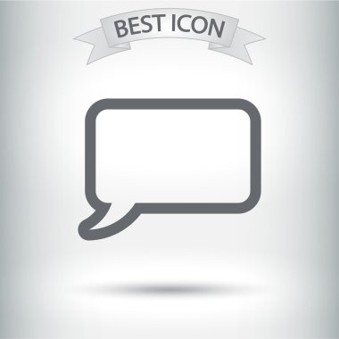 komik konuşma kabarcıklar simgesi