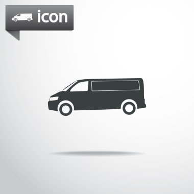 Kamyon simgesi tasarım