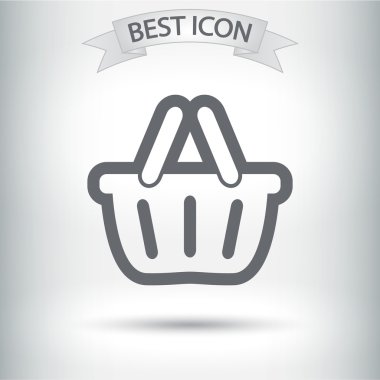 Alışveriş sepeti simgesi