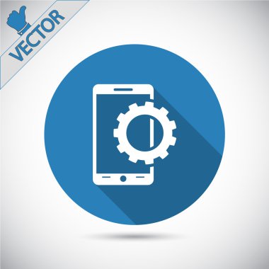 Mobil akıllı telefon simgesi