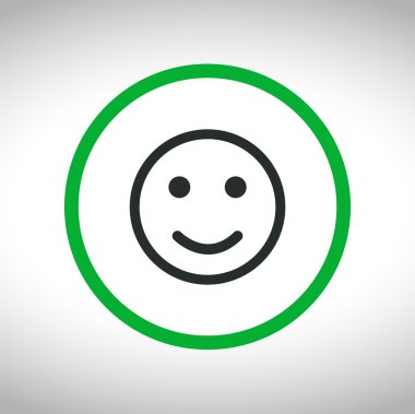 Gülümseme simgesi tasarım