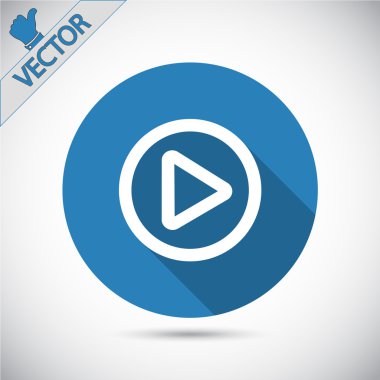 düğme web simgesi oynamak