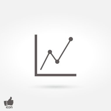 Infographic, grafik simgesi