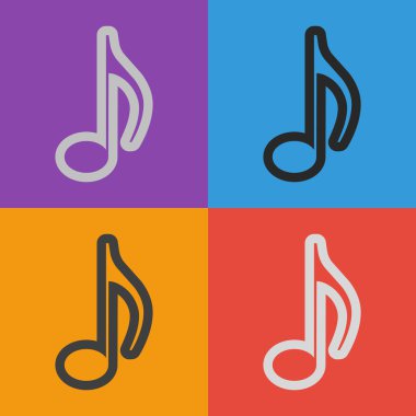 müzik simgesi tasarım