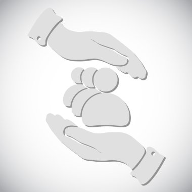 güvenli kişi simgesi