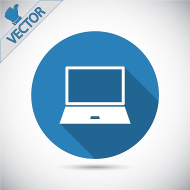 Dizüstü bilgisayar simgesi tasarım