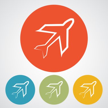 uçak sembol tasarımı