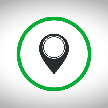 İşareti simgesini, işaretçi