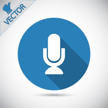 mikrofon simgesi tasarım