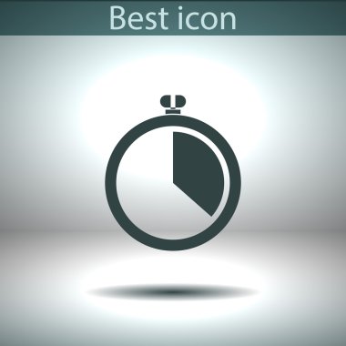 Kronometre simgesi tasarım