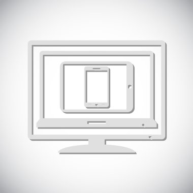 elektronik cihazlar simge kümesi