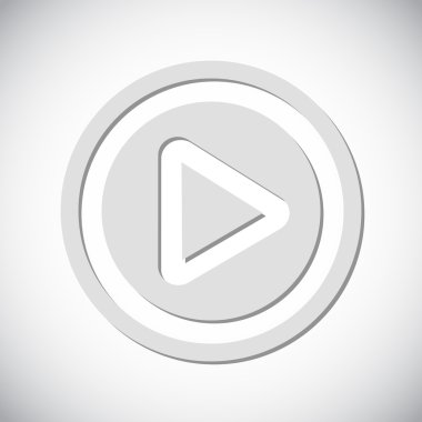 düğme web simgesi oynamak