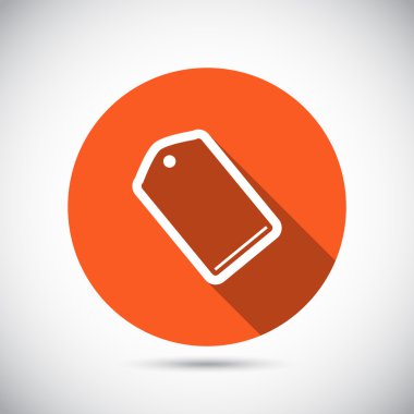 Etiketi simgesi tasarım