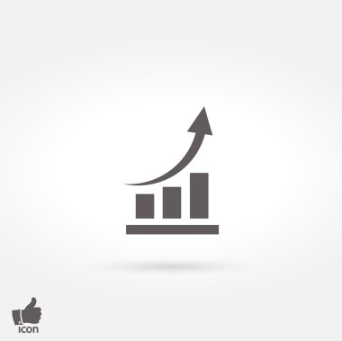 Infographic, grafik simgesi