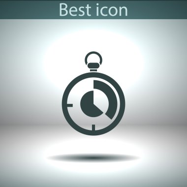 Kronometre simgesi tasarım