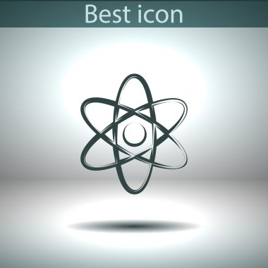 soyut fizik bilim modeli simgesi