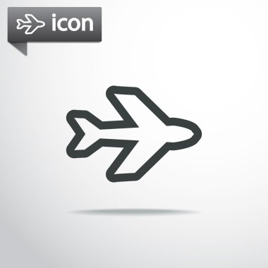 uçak sembol tasarımı