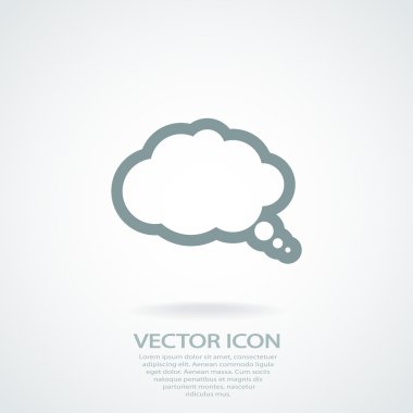 konuşma balonu simgesi