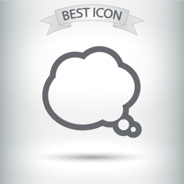 komik konuşma kabarcıklar simgesi