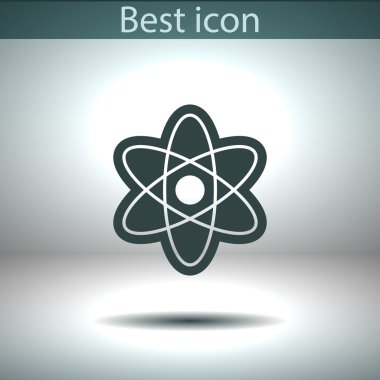 soyut fizik bilim modeli simgesi