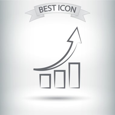 Infographic, grafik simgesi