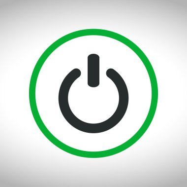 Güç simgesi tasarım