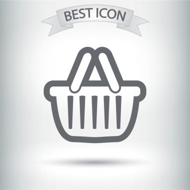 Alışveriş sepeti simgesi