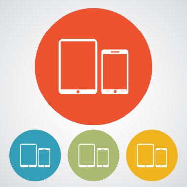 Mobil akıllı telefon simgesi