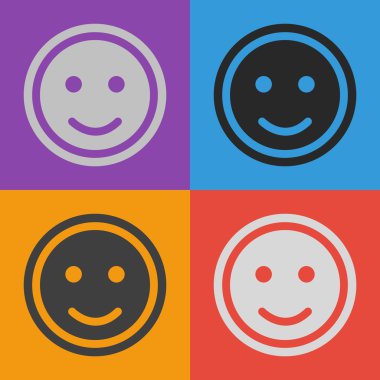 Gülümseme simgesi tasarım