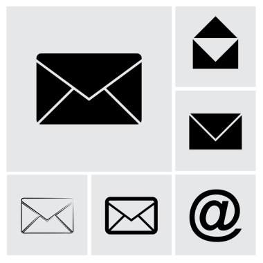 Zarf posta Icon set
