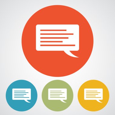 konuşma balonu simgesi