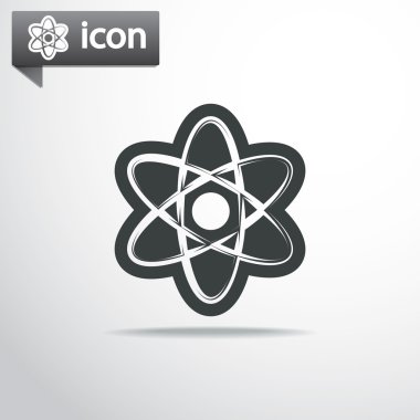 soyut fizik bilim modeli simgesi