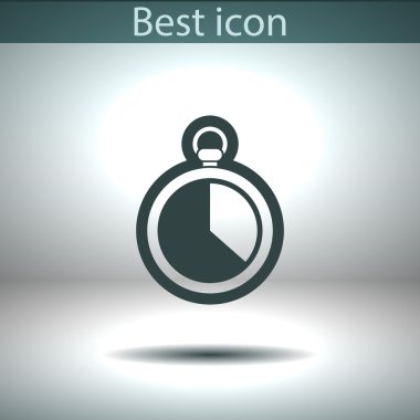 Kronometre simgesi tasarım