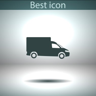 Kamyon simgesi tasarım