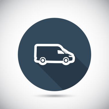 Kamyon simgesi tasarım