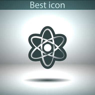 soyut fizik bilim modeli simgesi