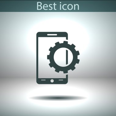 Mobil akıllı telefon simgesi