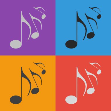müzik simgesi tasarım