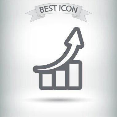 Infographic, grafik simgesi