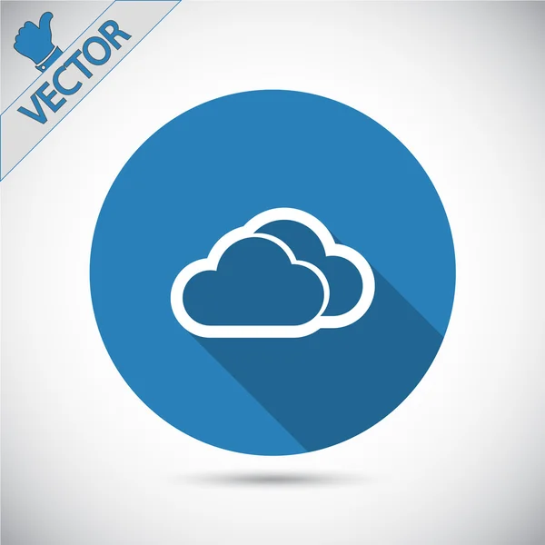 Cloud icon — Stock Vector