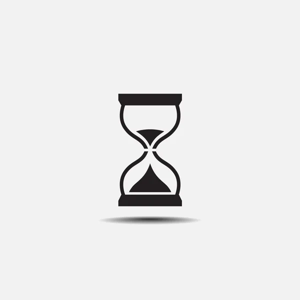 Reloj de arena icono de diseño — Vector de stock