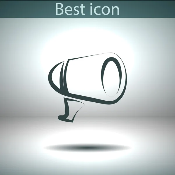 Speaker icon design — Stock Vector